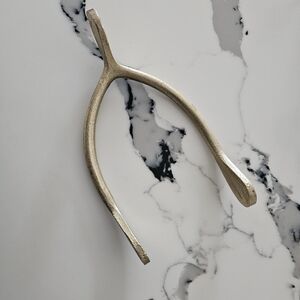 Gold Wishbone Decor